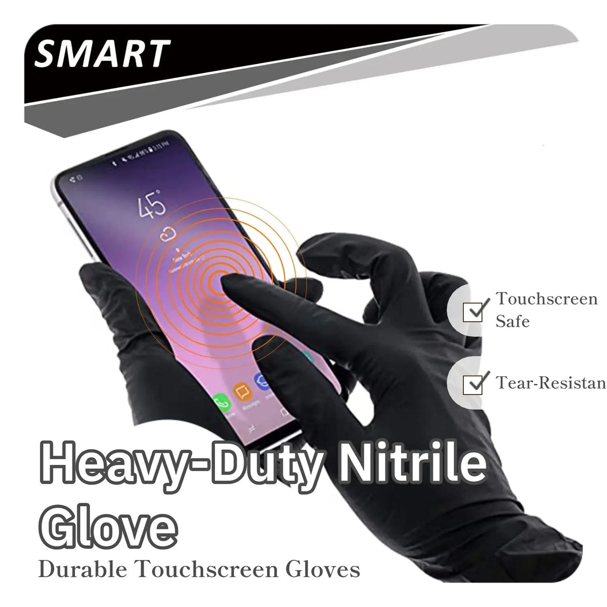 NITRILE GLOVES (50-Pack)
