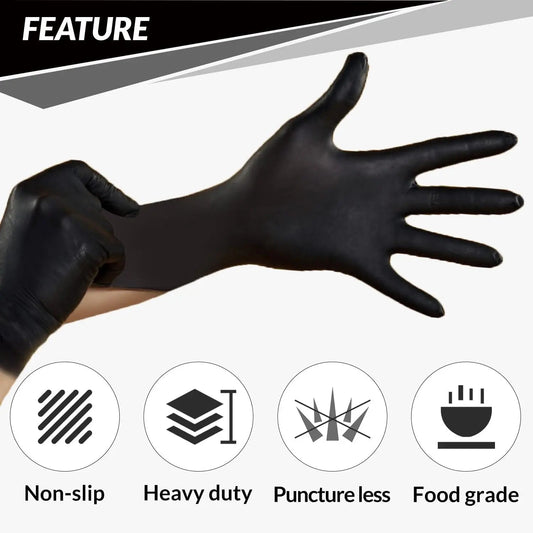 NITRILE GLOVES (50-Pack)