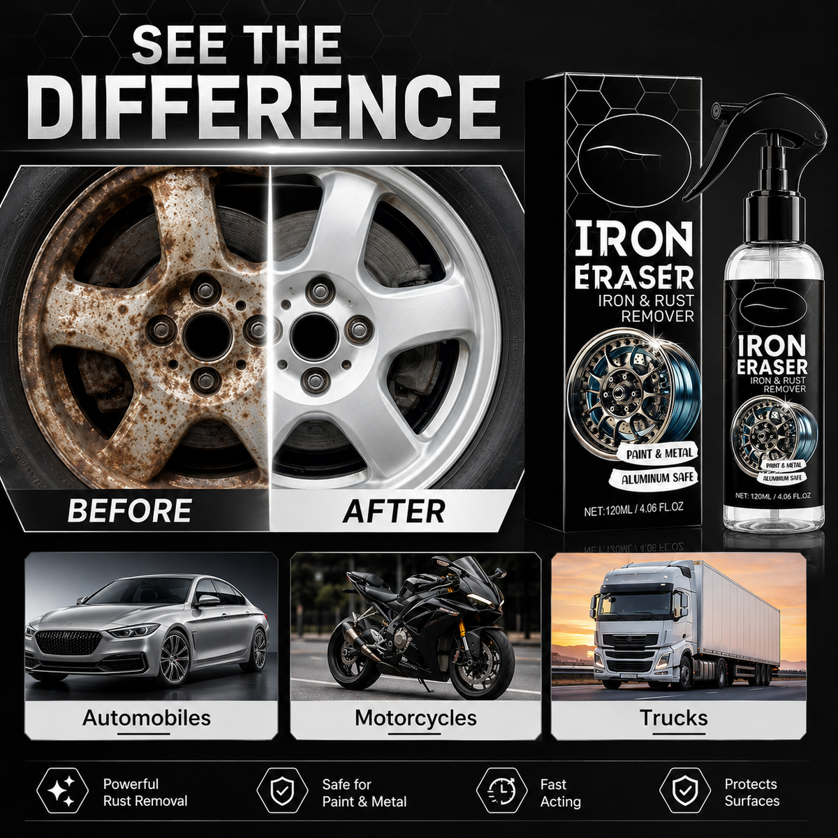 Car Rust Removal Spray