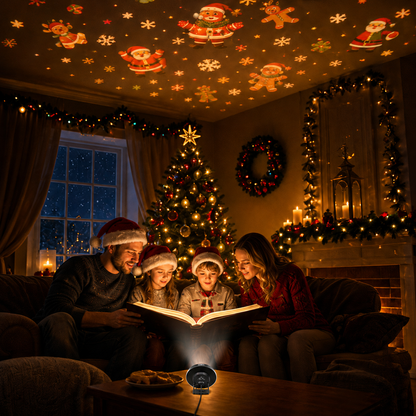 Plug‑and‑Play HD Holiday Projector, Multi‑Scene Projection Light for Christmas, Halloween & Faith‑Themed Decor 2026